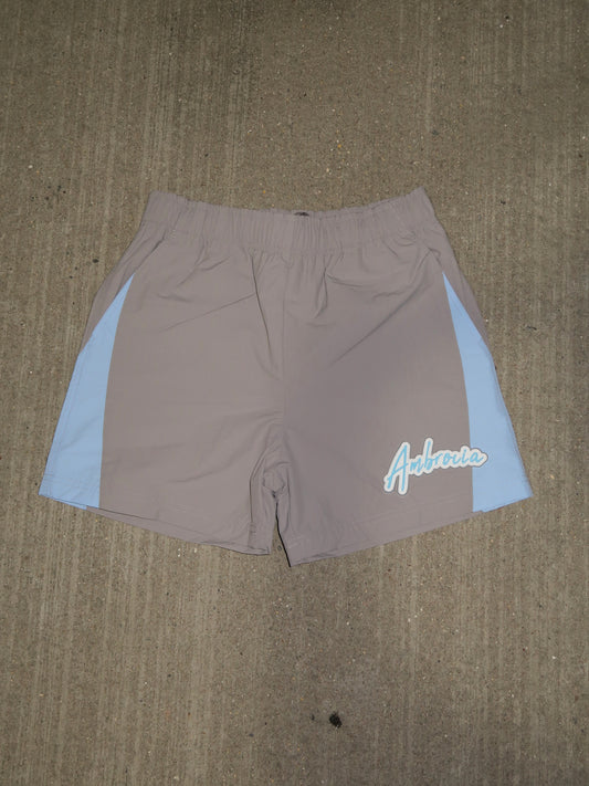 PANEL WINDBREAKER SHORTS