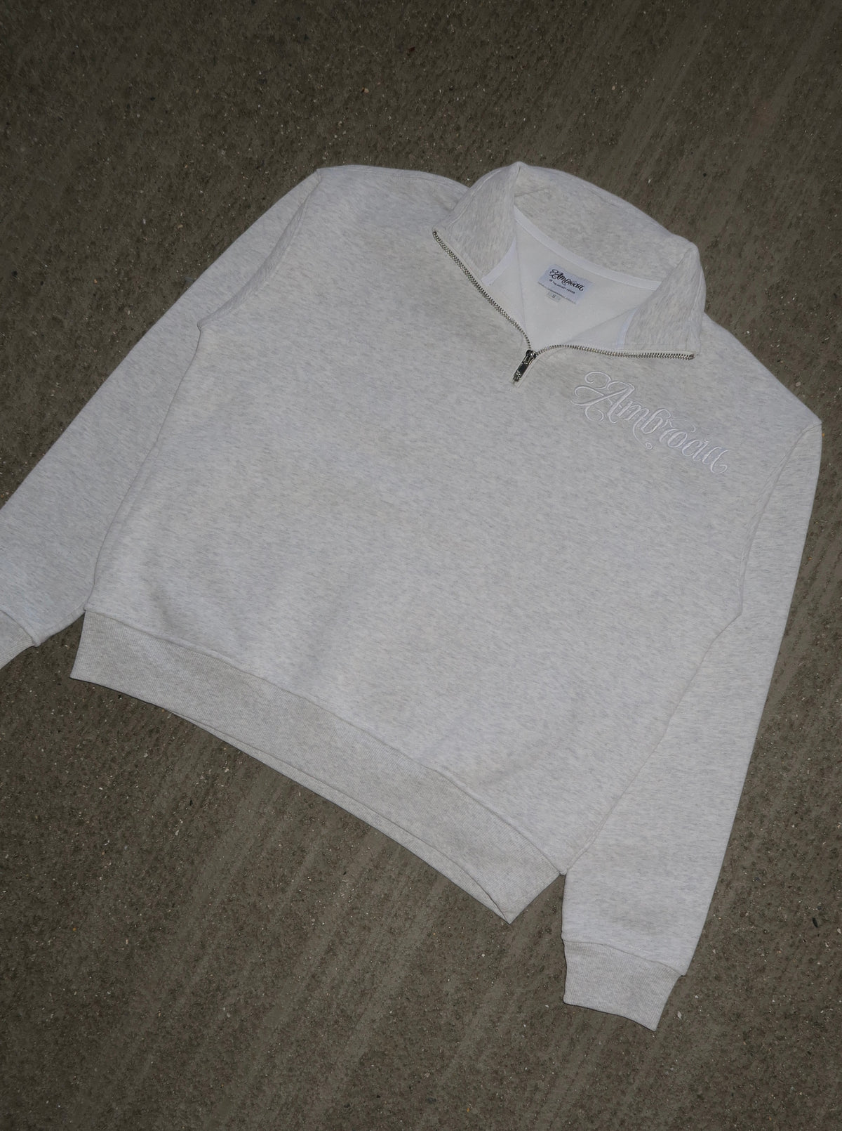 GREY ASCEND QUARTER ZIP